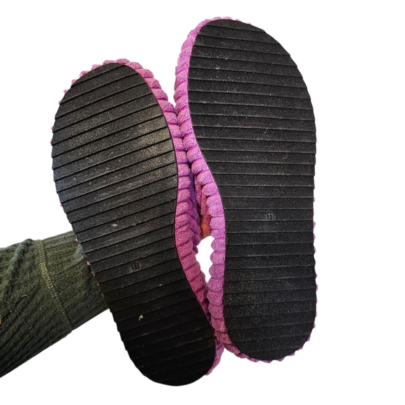 Free People Barbiecore Orchid Two Days In Ibiza Platform Slide Sandel Textured - Picture 3 of 9